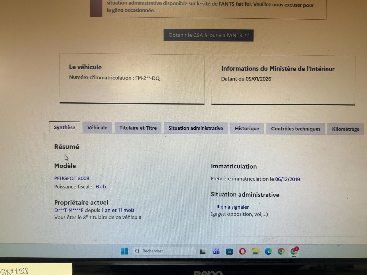 Peugeot 3008 d'occasion