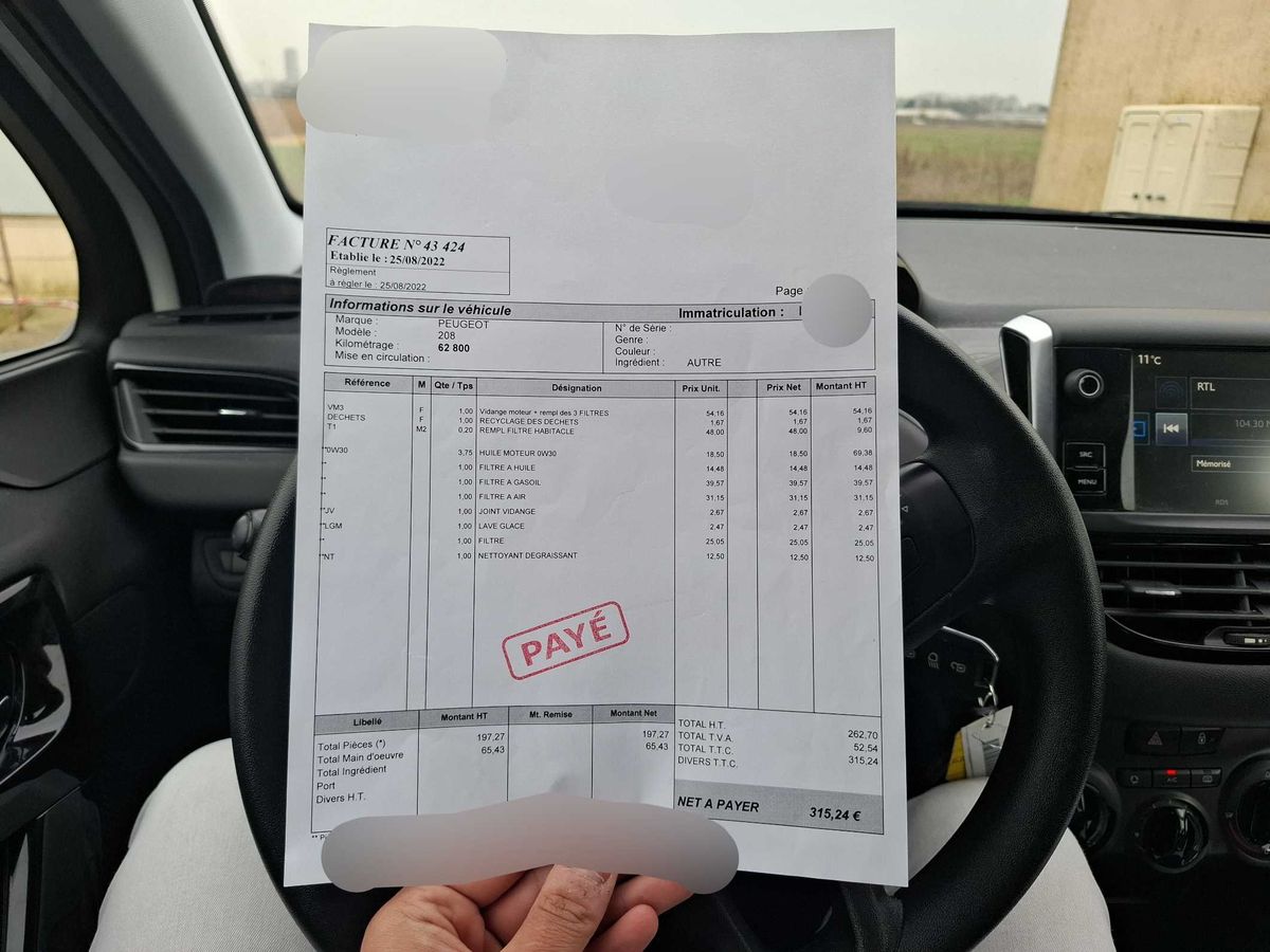 Peugeot 208 d'occasion