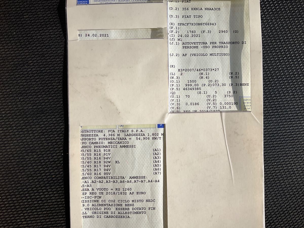 Fiat Tipo d'occasion