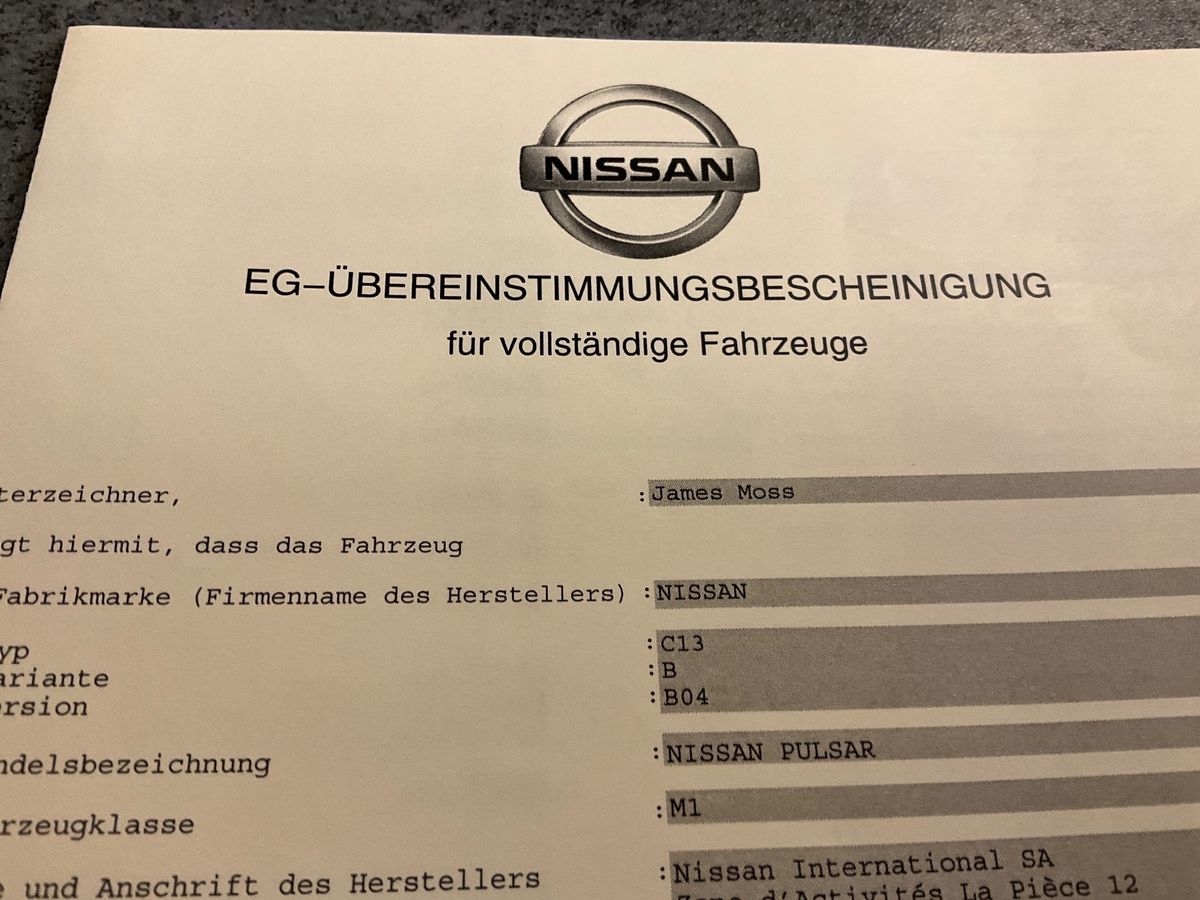 Nissan Pulsar d'occasion