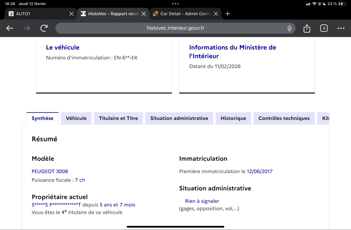 Peugeot 3008 d'occasion
