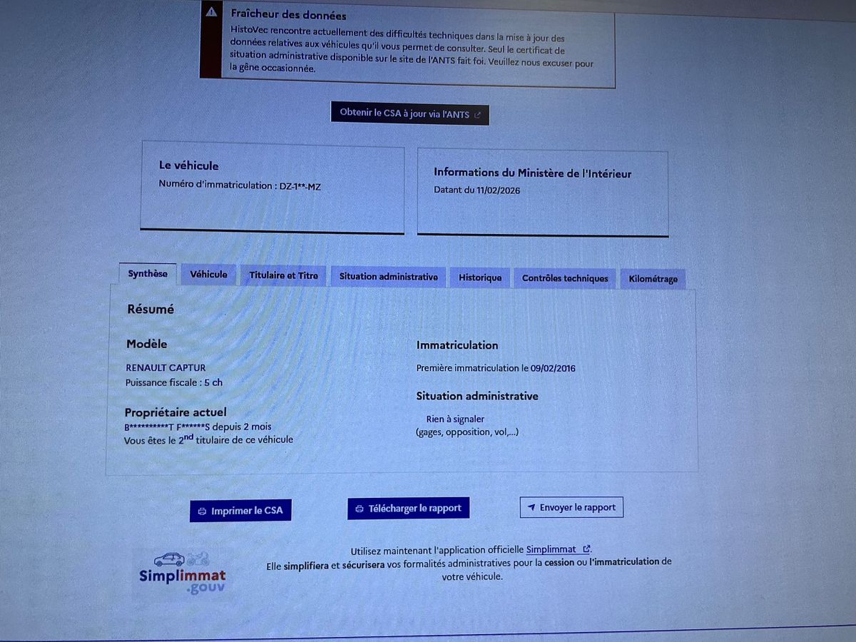 Renault Captur d'occasion