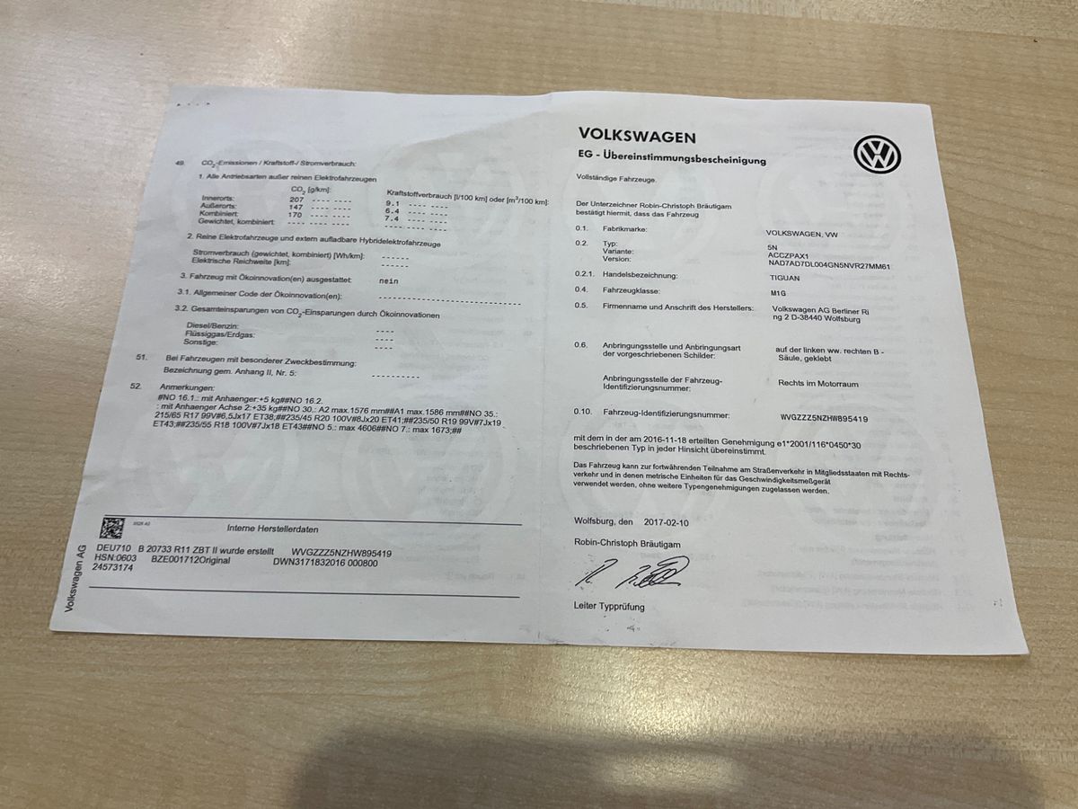 Volkswagen Tiguan d'occasion