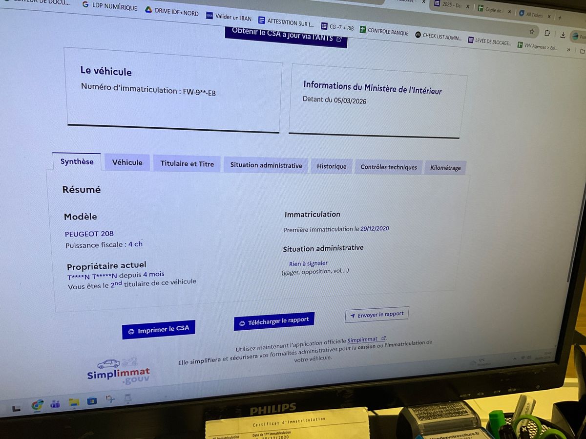 Peugeot 208 d'occasion