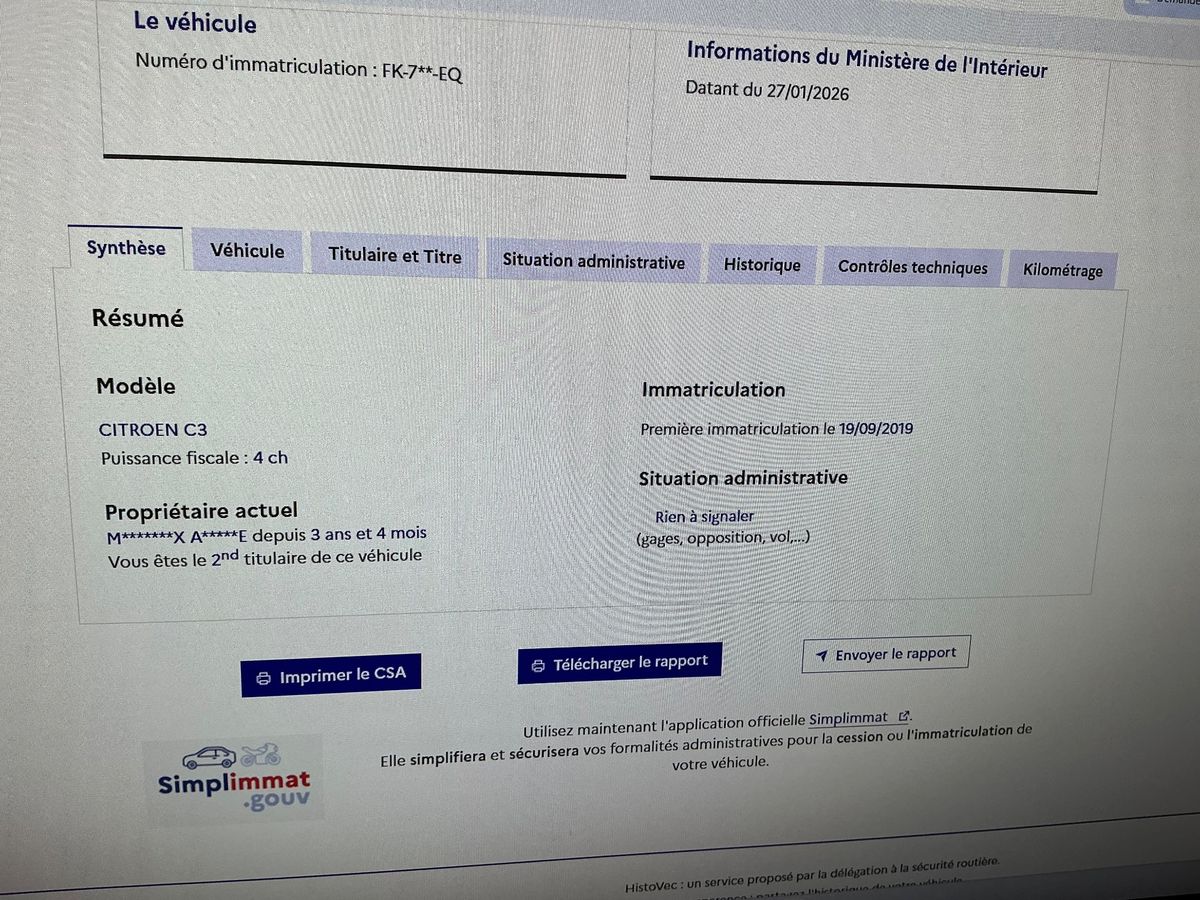 Citroen C3 d'occasion