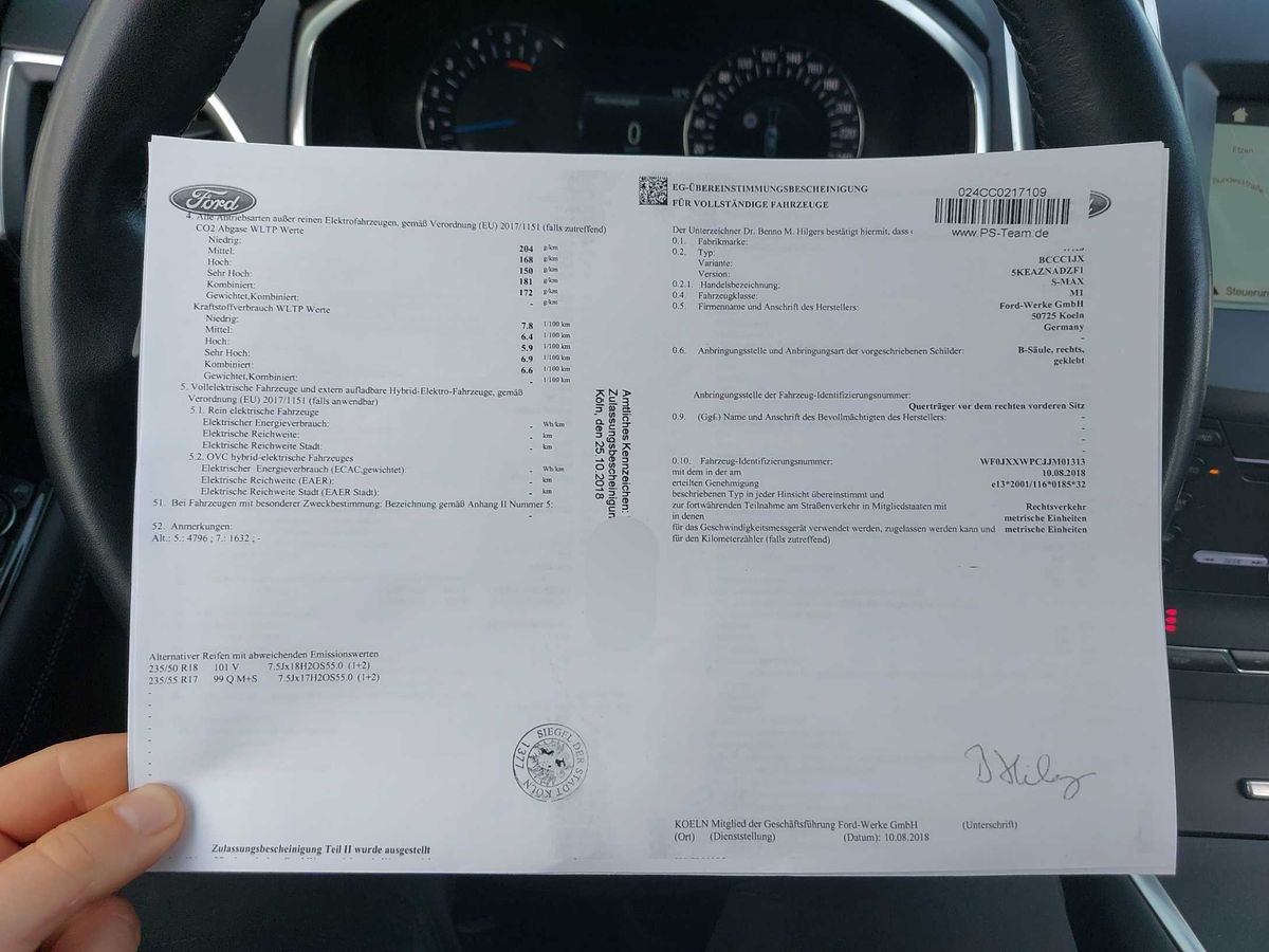 Ford S-Max d'occasion