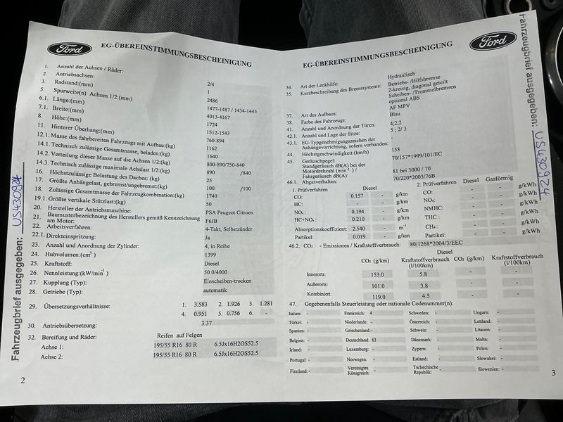 Ford Fusion 1.4 TDCi Plus — zdjęcie 6