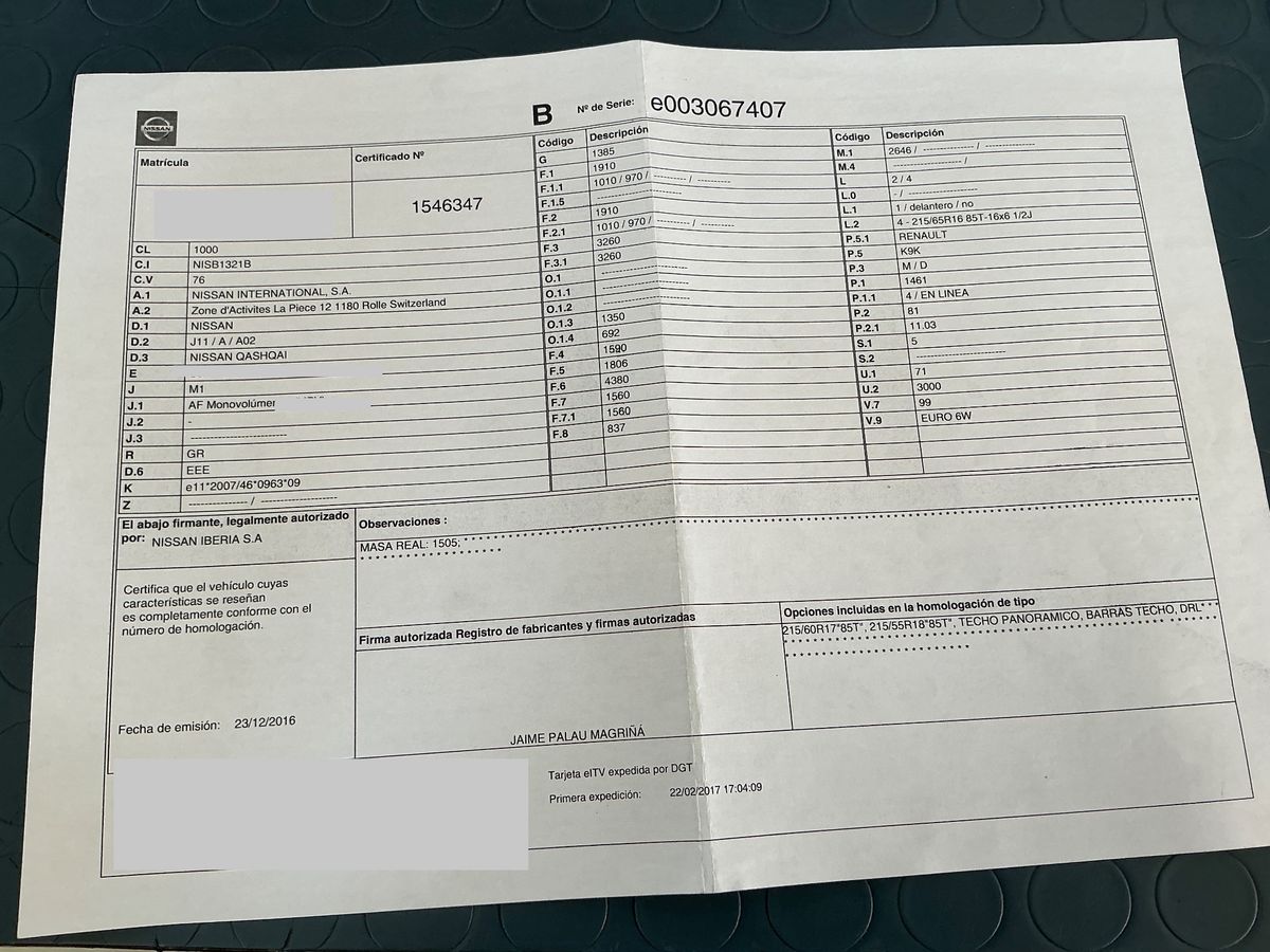 Nissan Qashqai d'occasion