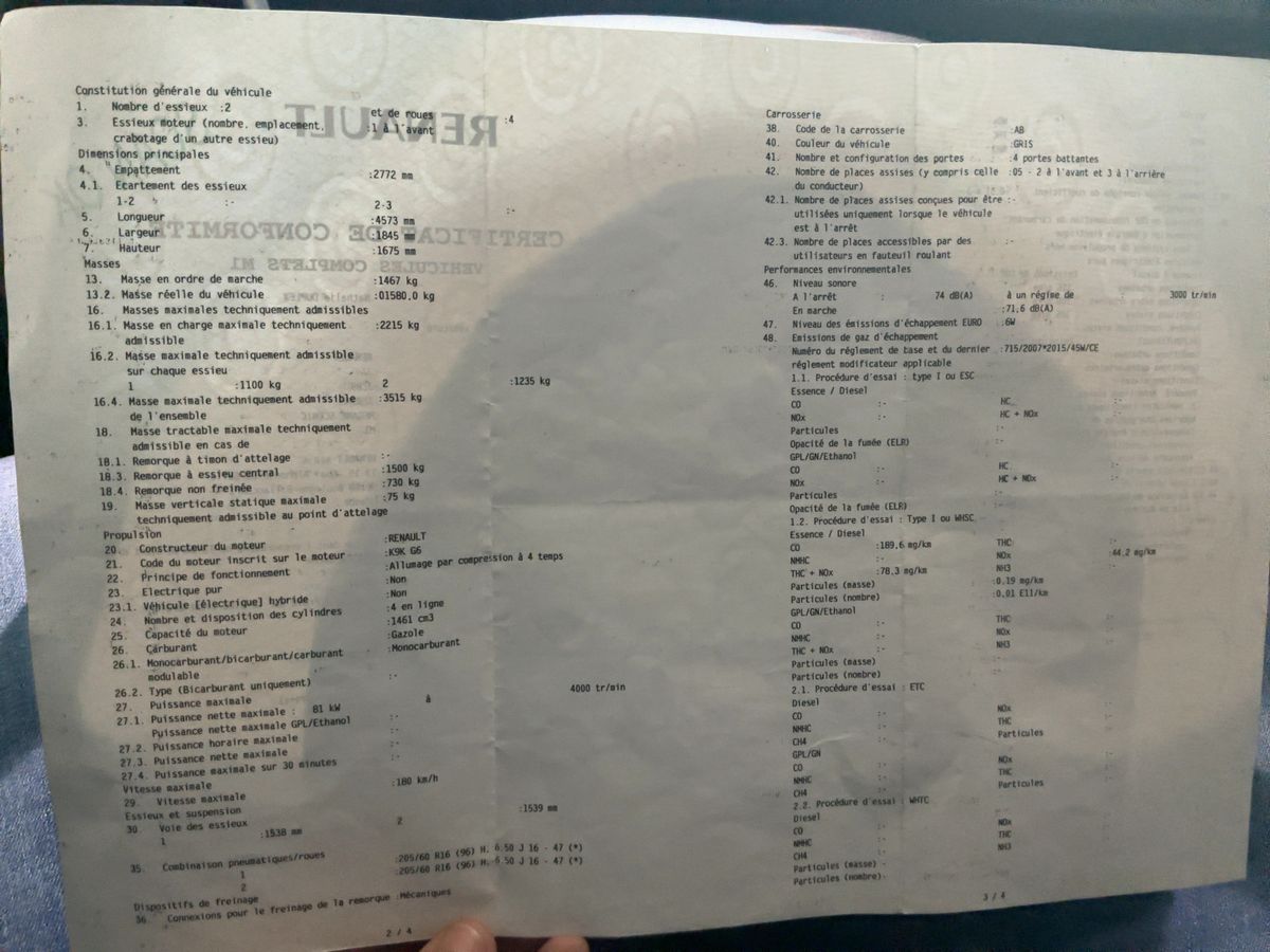 Renault Scenic d'occasion