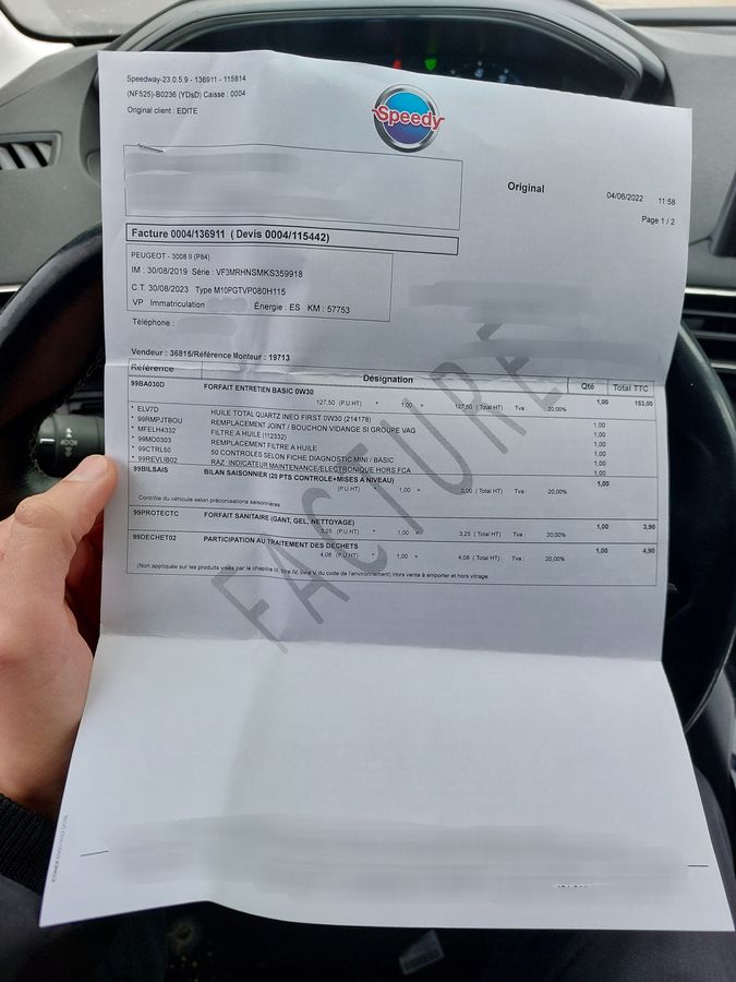 Peugeot 3008 d'occasion