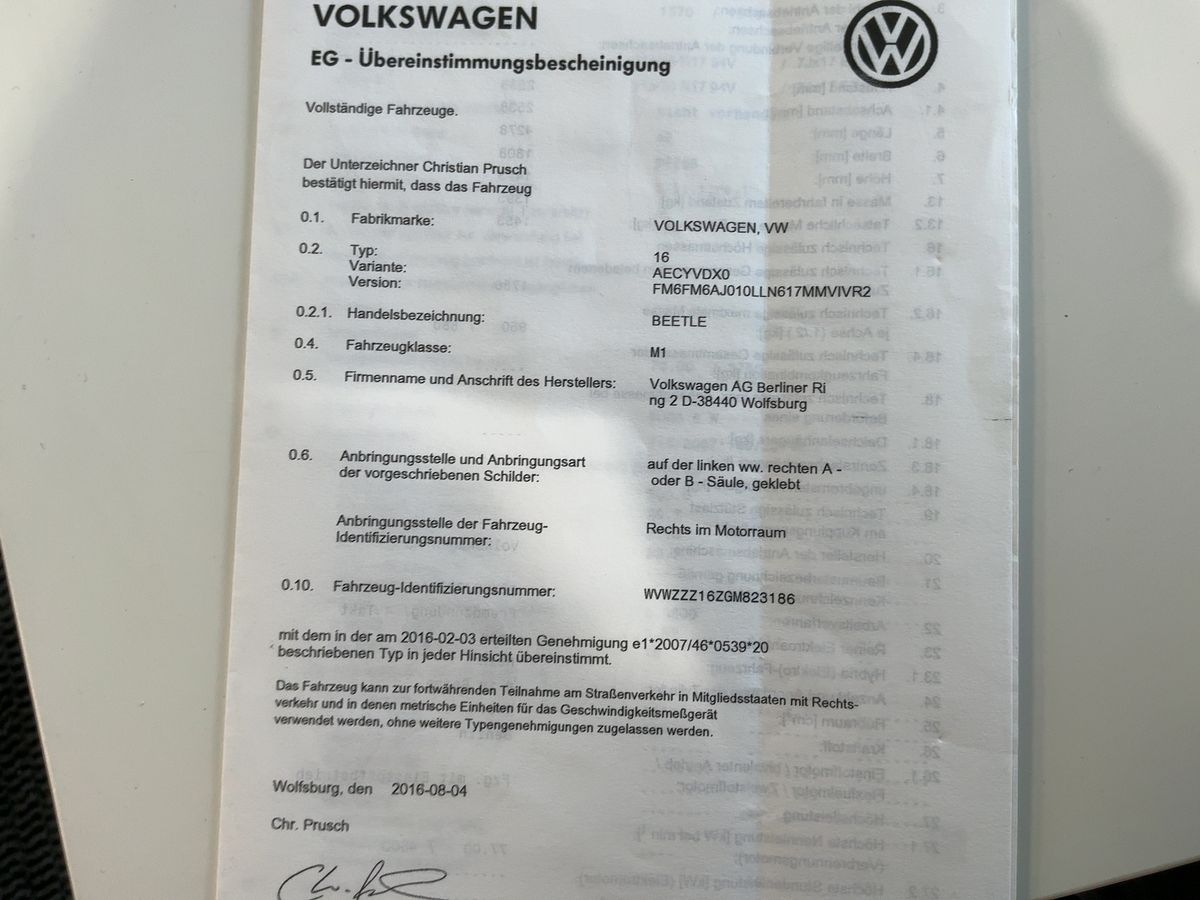 Volkswagen Beetle d'occasion