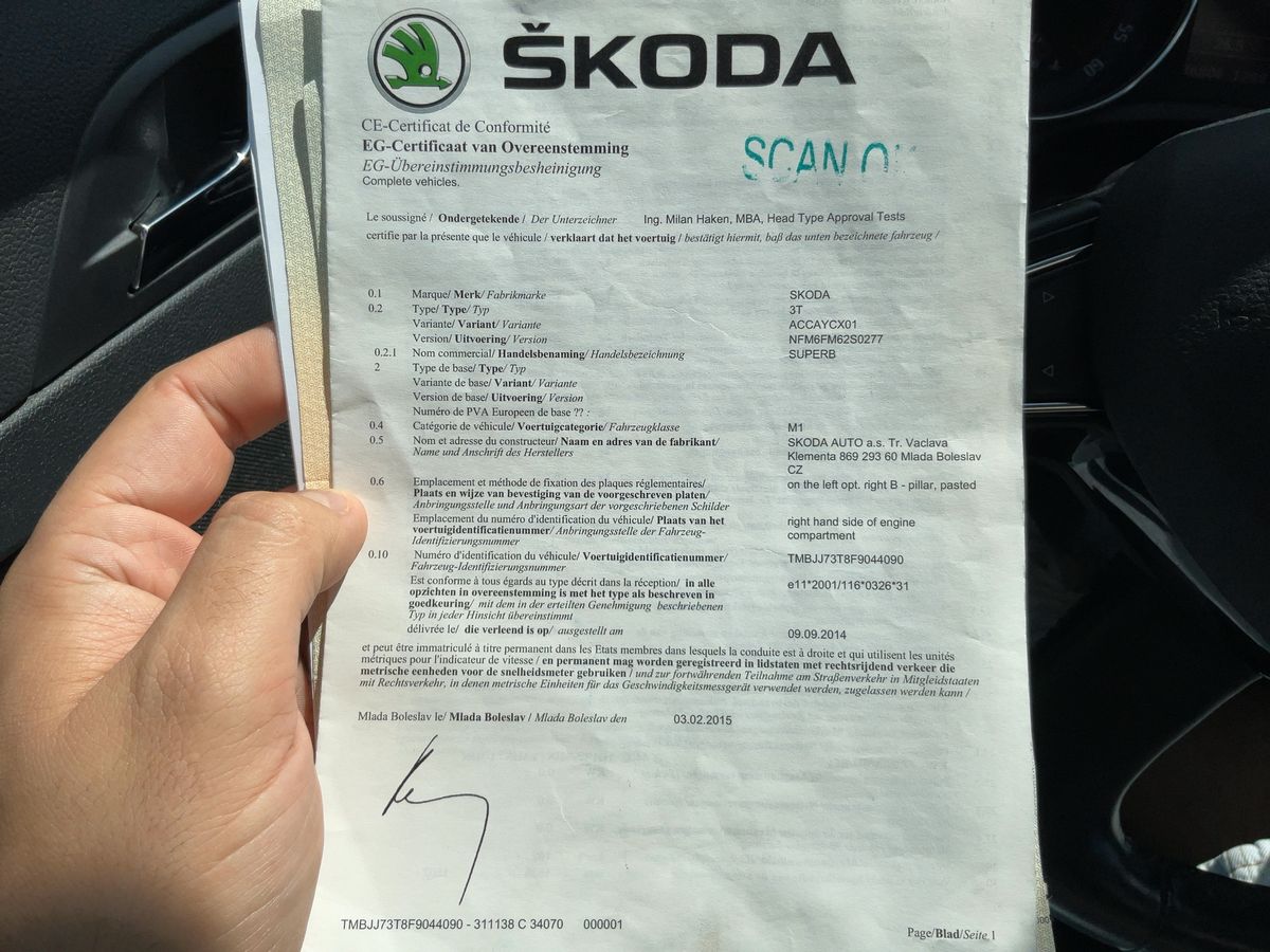 Skoda Superb d'occasion