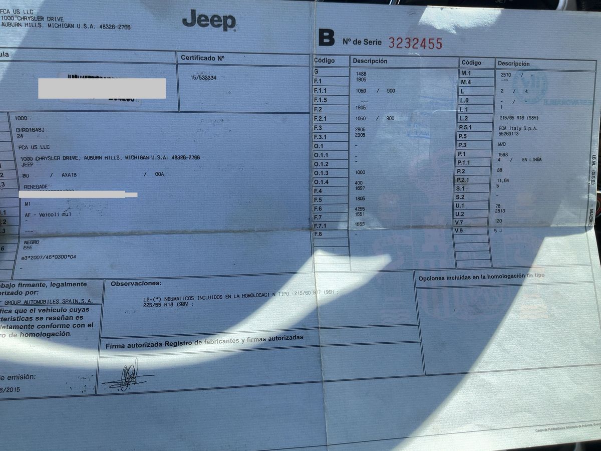 Jeep Renegade d'occasion