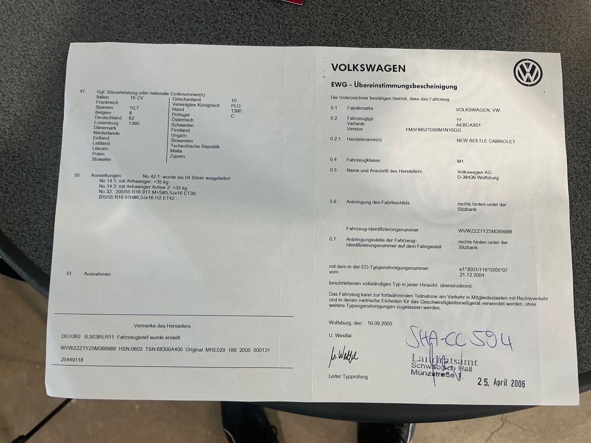 Volkswagen New Beetle 1.4