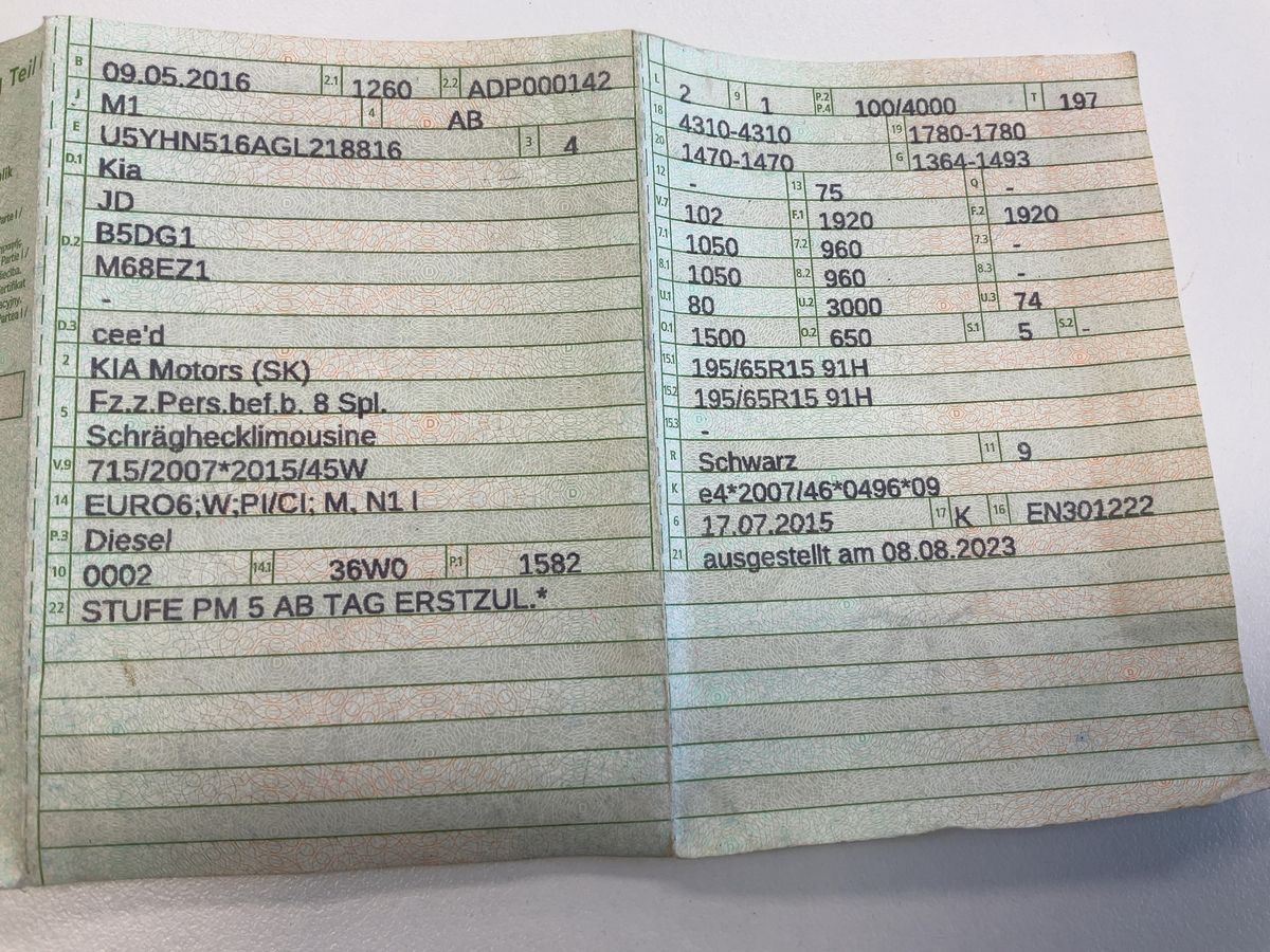 Kia cee'd d'occasion