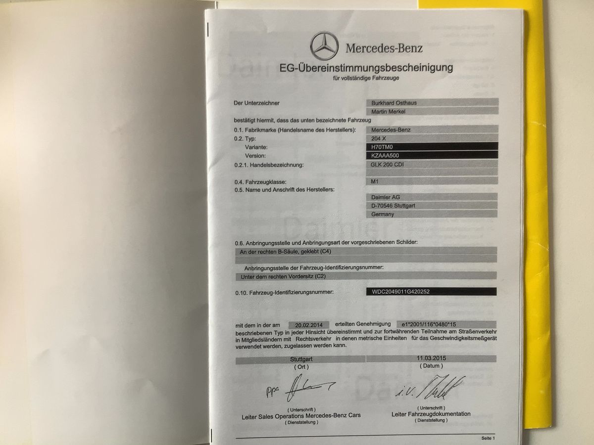 Mercedes-Benz GLK-Klasse d'occasion