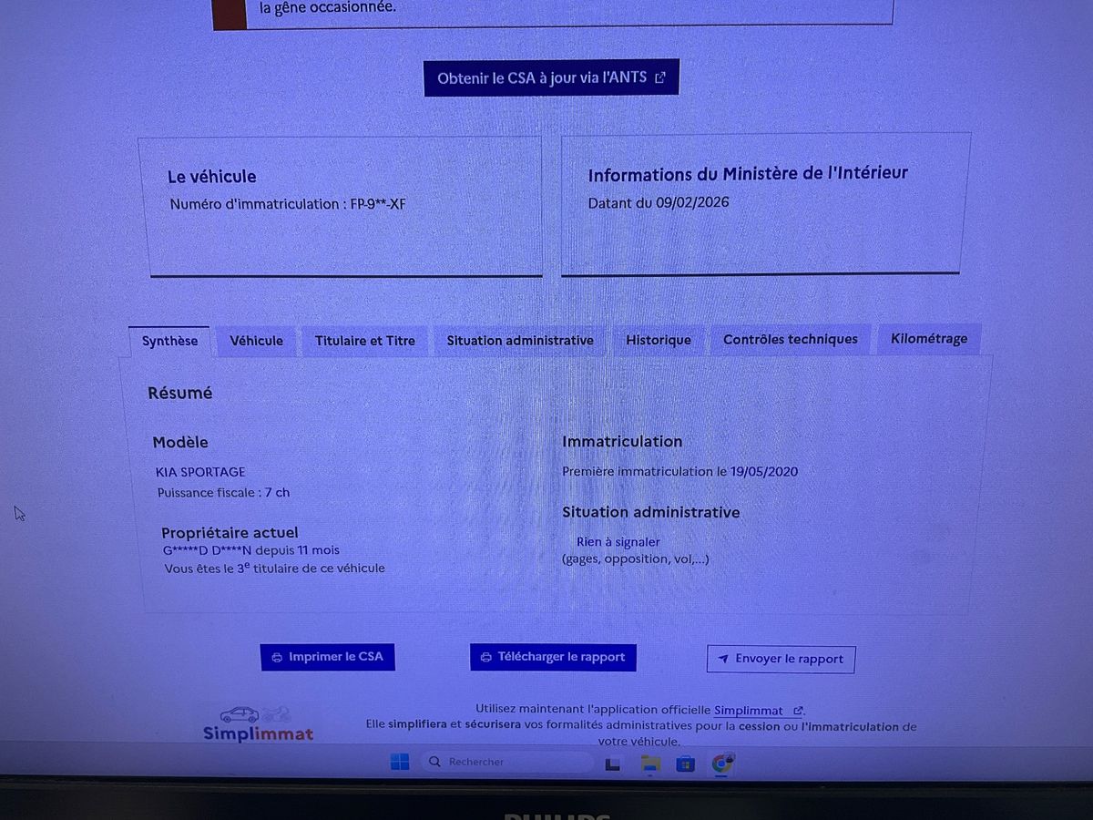 Kia Sportage d'occasion