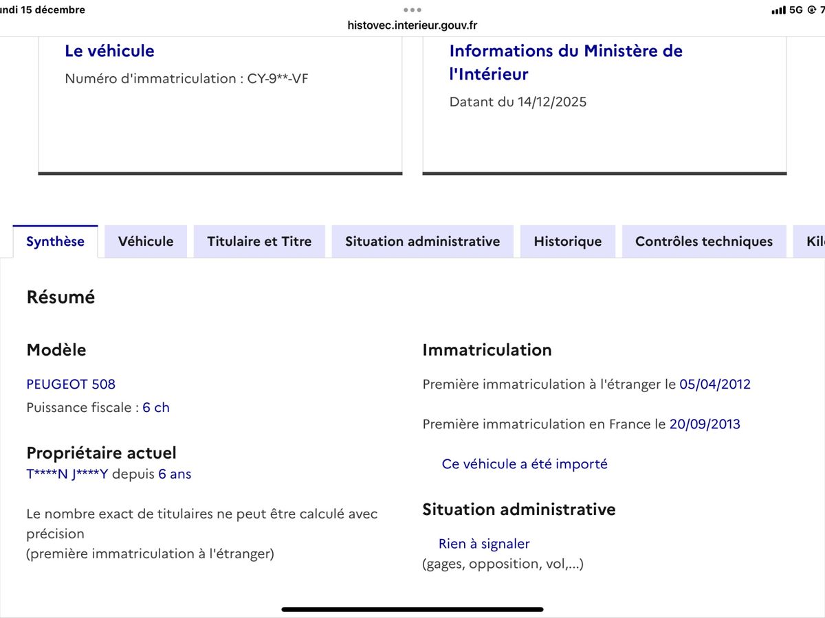 Peugeot 508 1.6 HDi Active