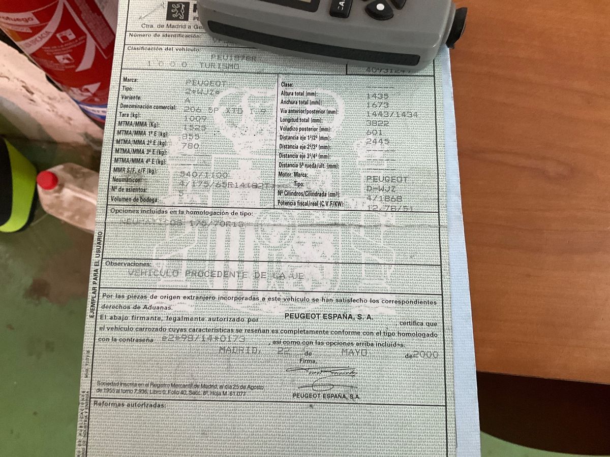 Peugeot 206 d'occasion