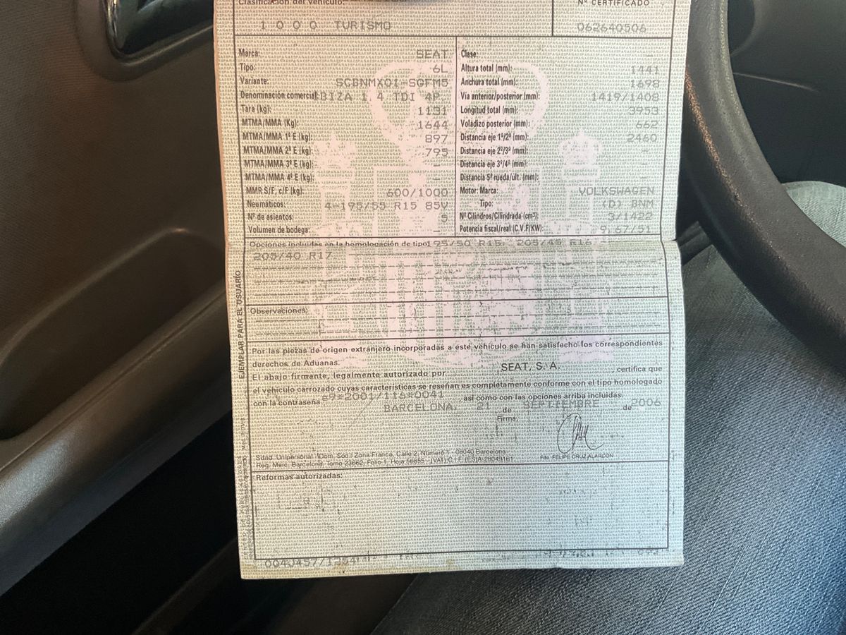 Seat Ibiza 1.4 TDI Reference