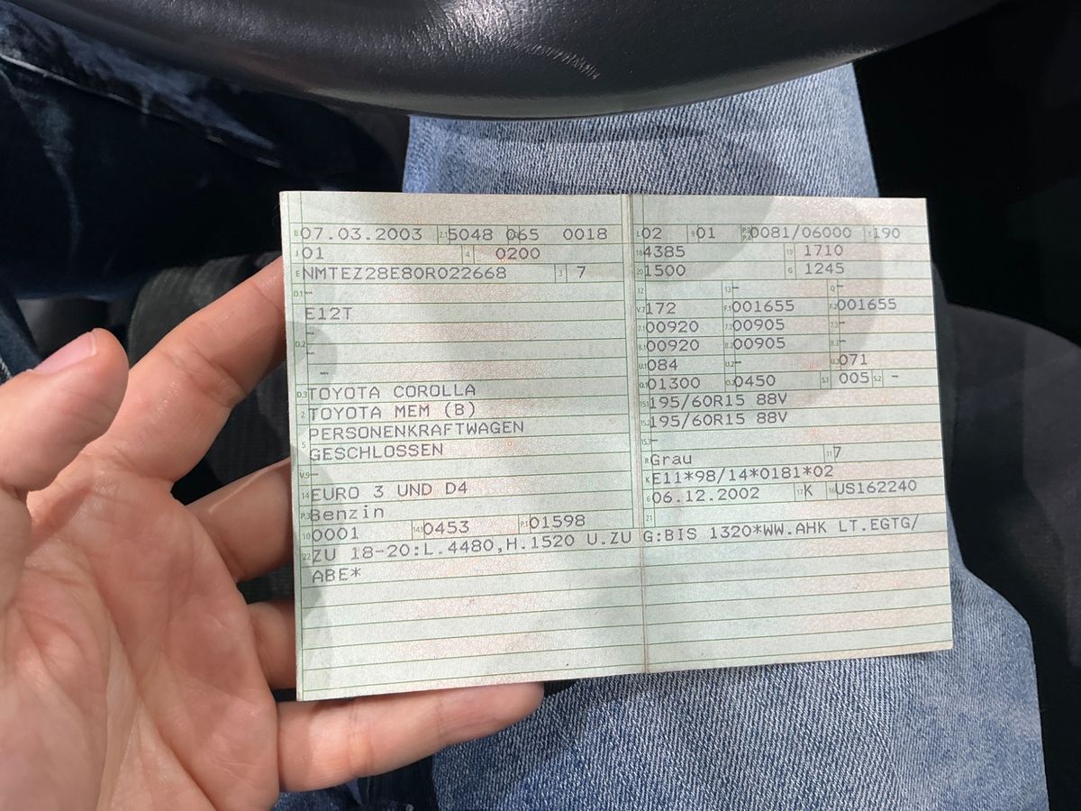 Toyota Corolla 1.6 Sol