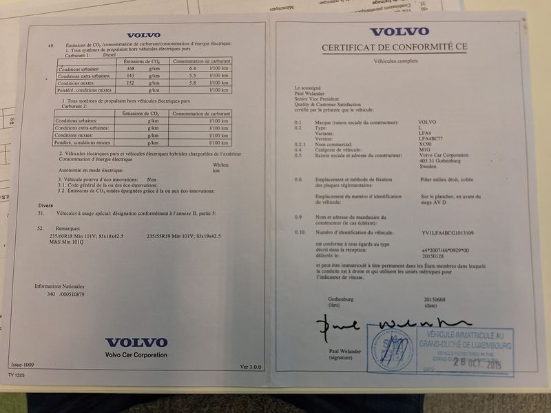 Volvo XC90 2.0 D5 Momentum AWD — zdjęcie 17