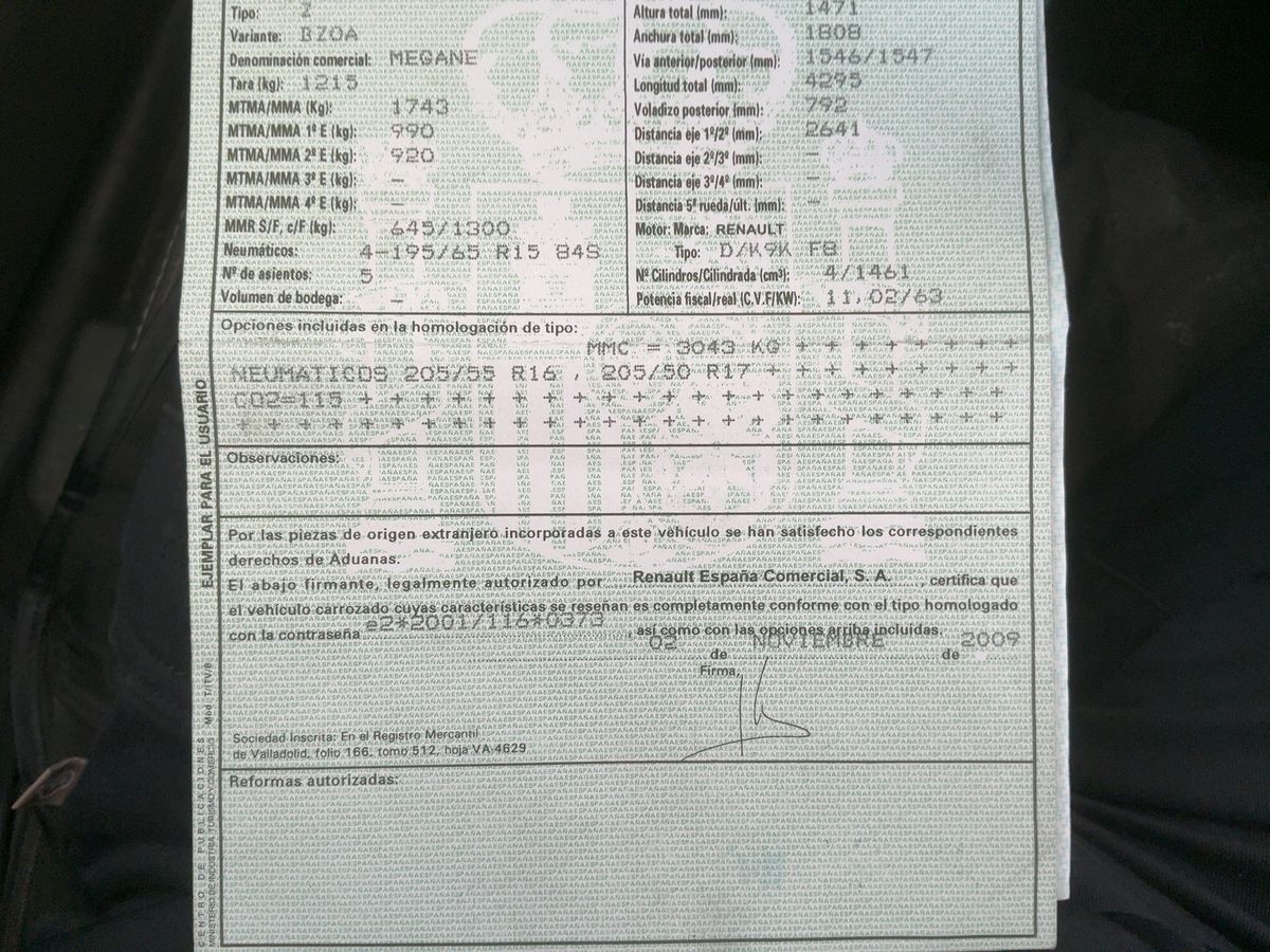 Renault Megane d'occasion