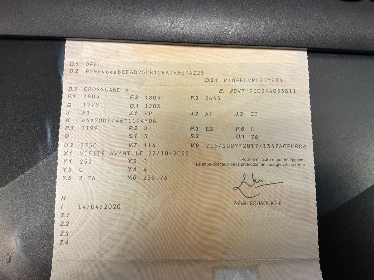 Opel Crossland d'occasion