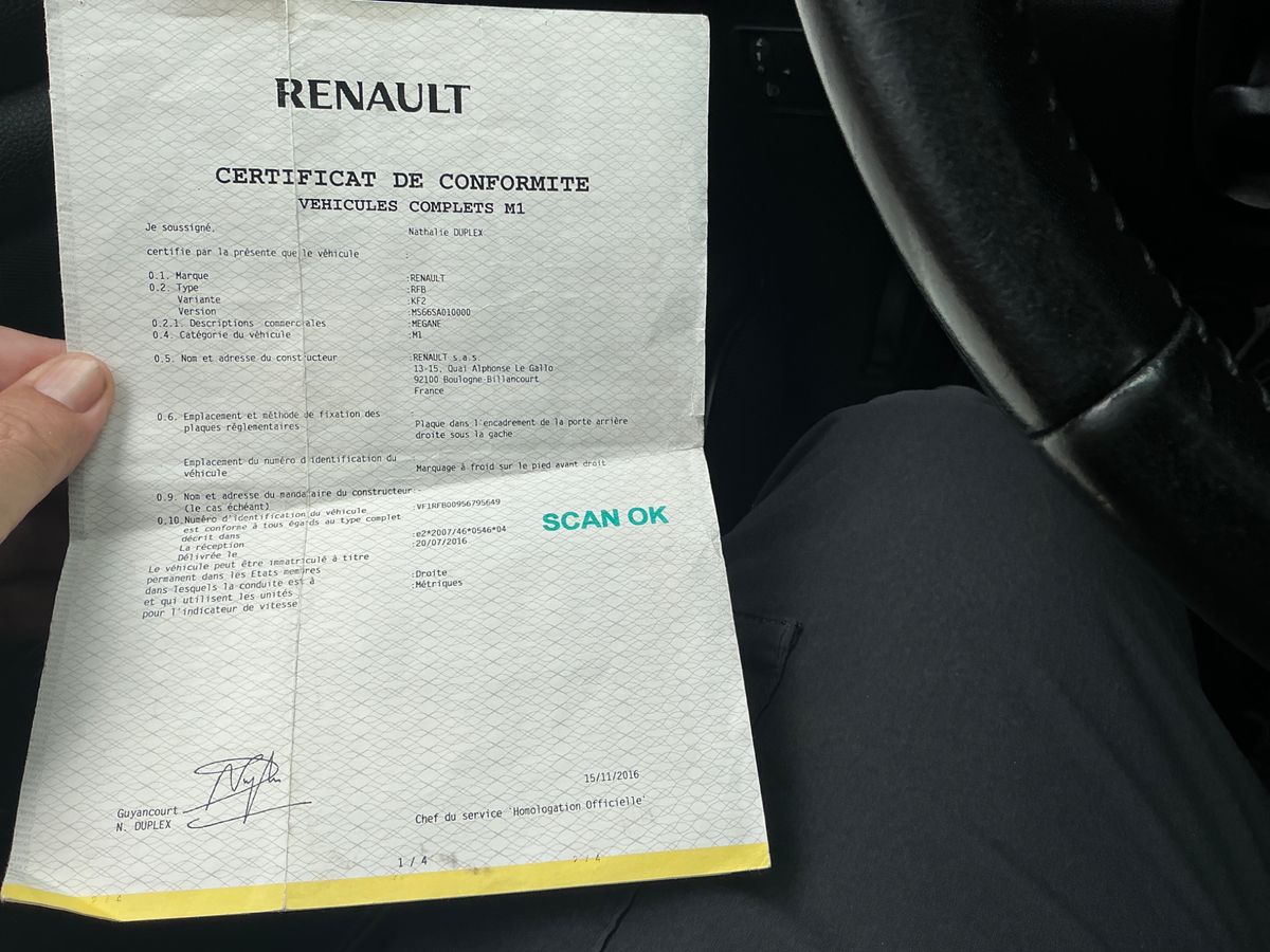 Renault Megane d'occasion