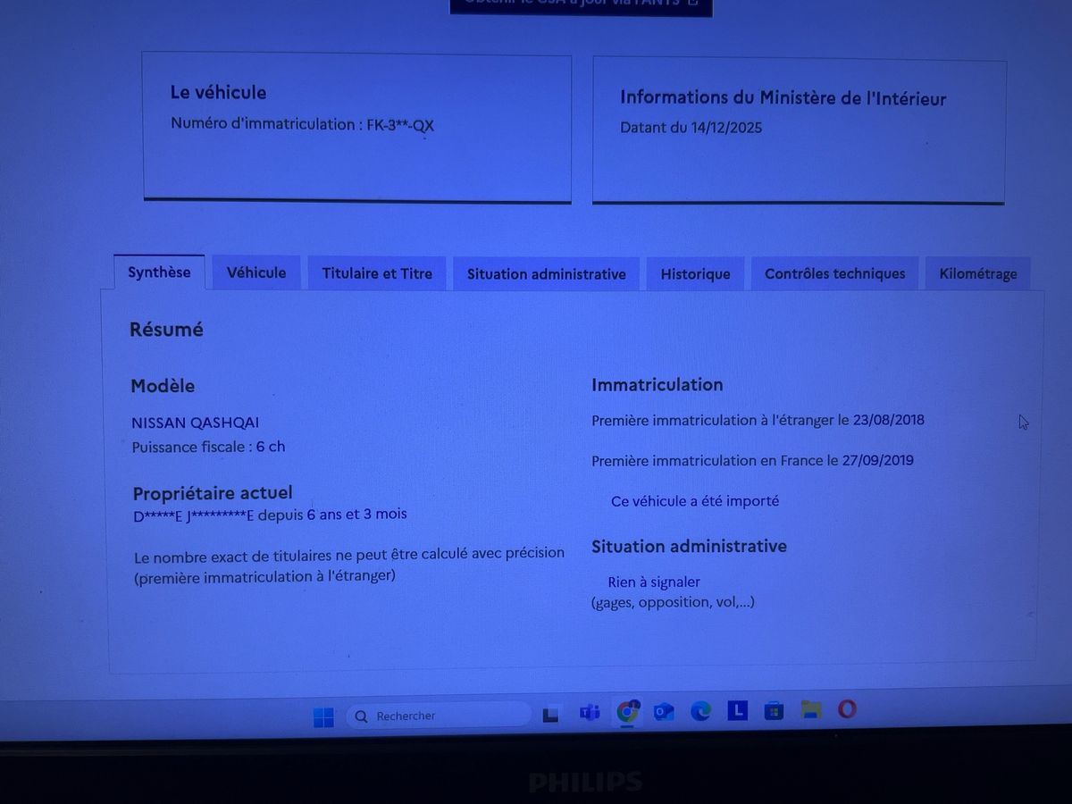 Nissan Qashqai d'occasion