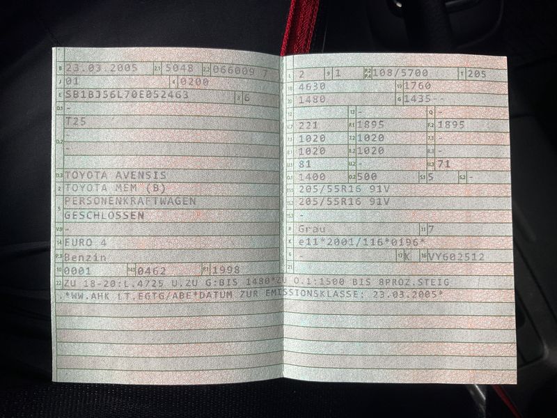 Toyota Avensis 2.0 Sol 2005 – снимка 5