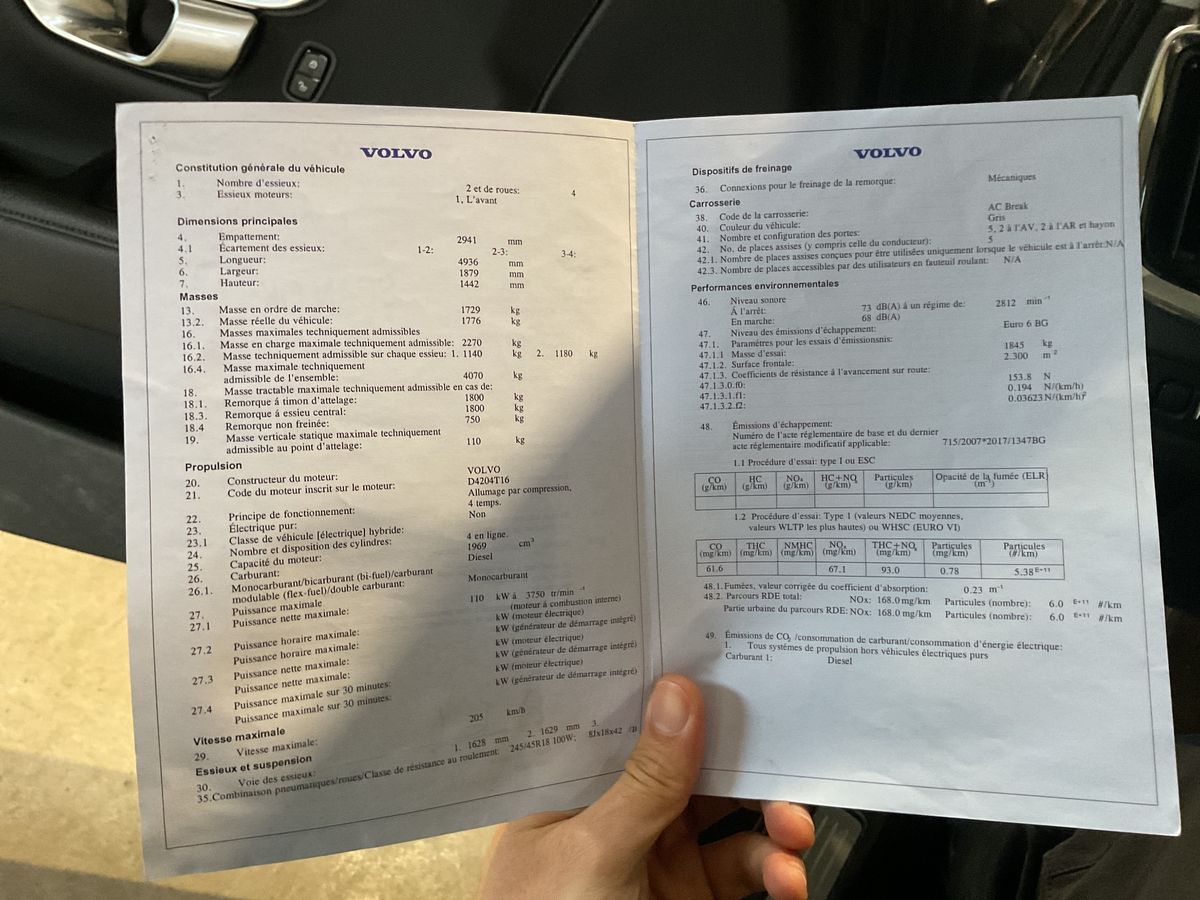 Volvo V90 d'occasion