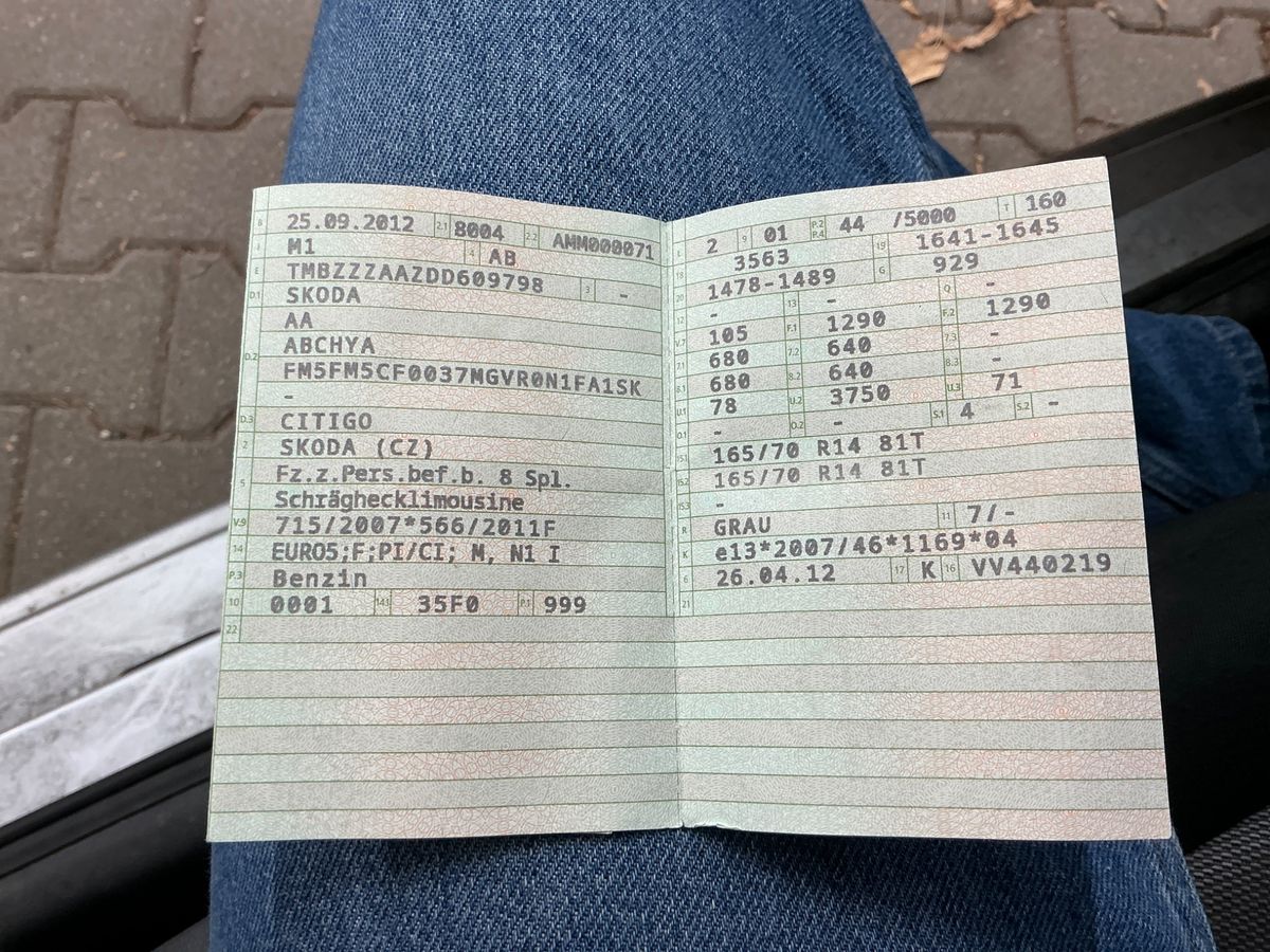 Skoda Citigo 1.0 MPI Ambition