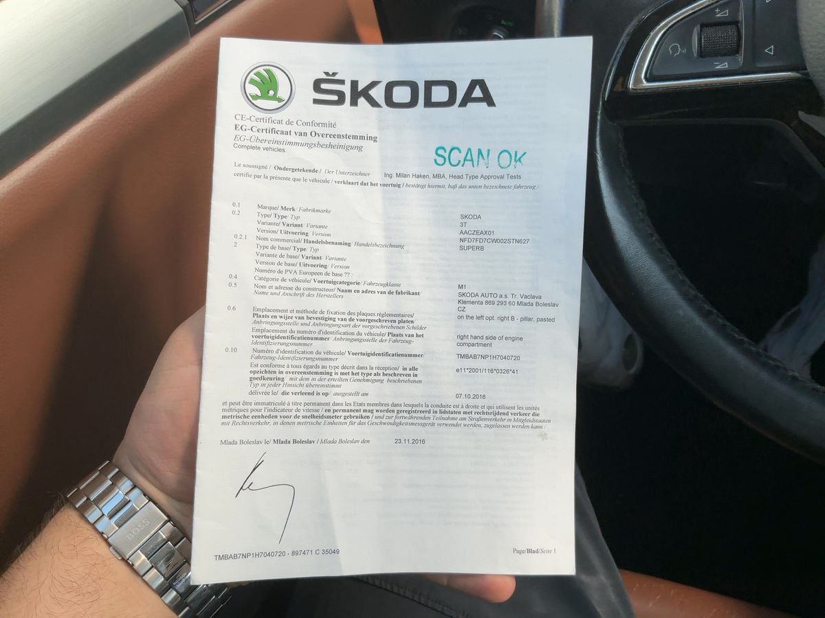Skoda Superb d'occasion