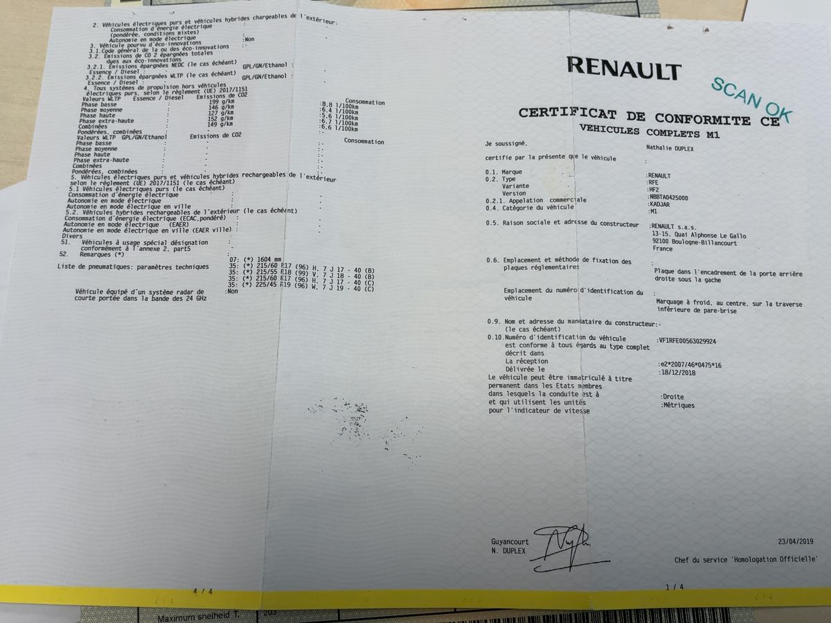 Renault Kadjar d'occasion