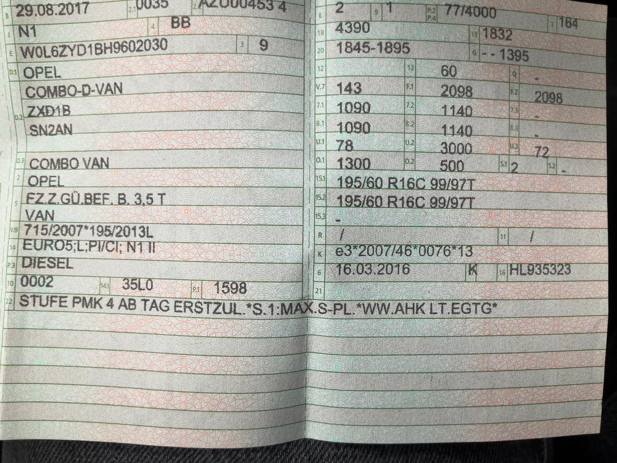 Opel Combo d'occasion