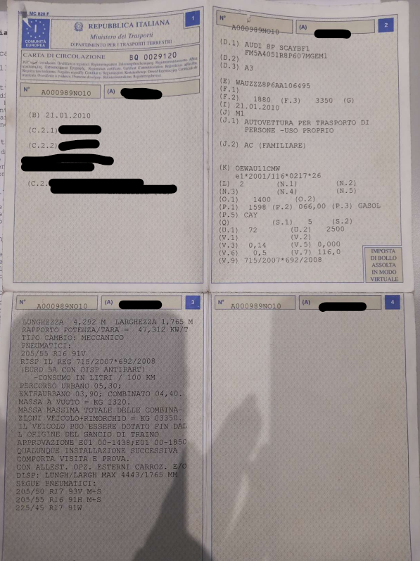 Audi A3 Sportback 1.6 TDI Attraction