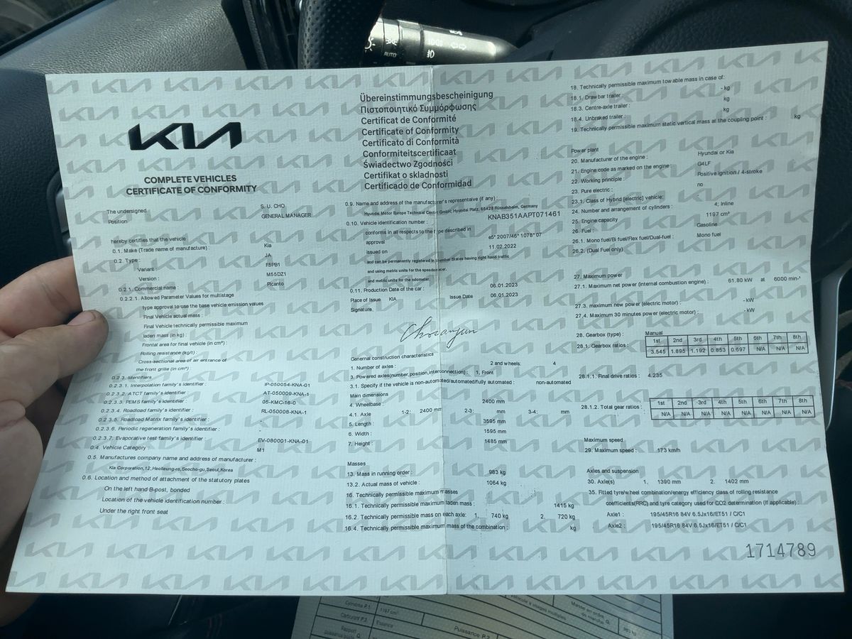 Kia Picanto d'occasion