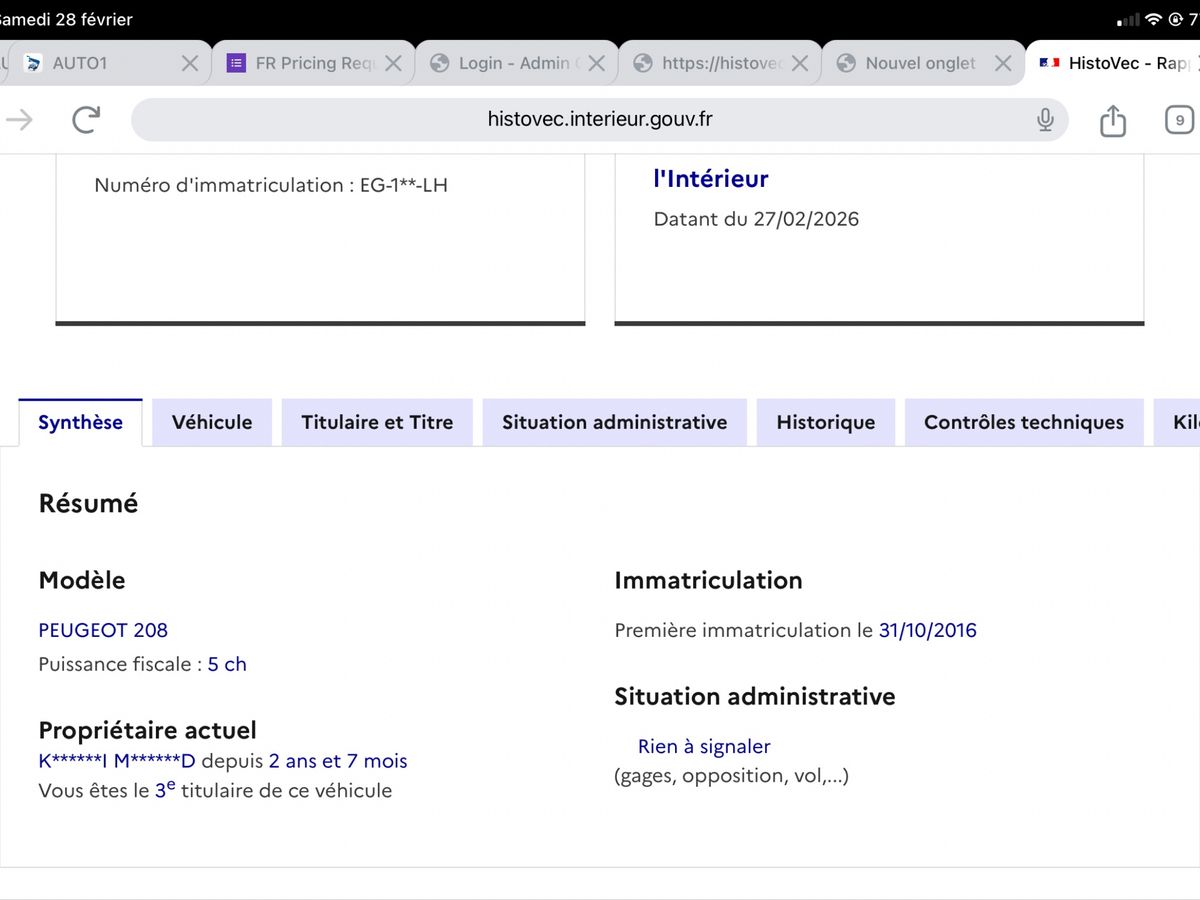 Peugeot 208 d'occasion