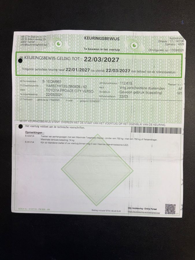 Toyota ProAce d'occasion