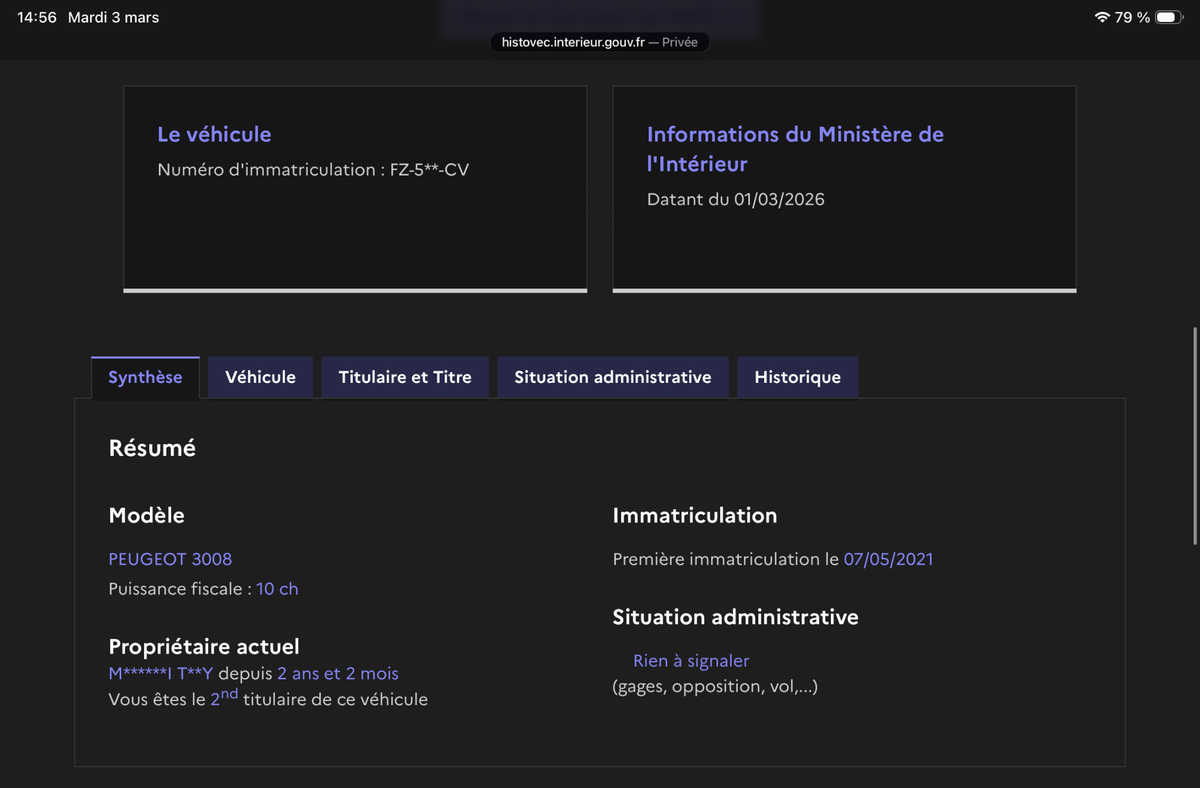 Peugeot 3008 d'occasion