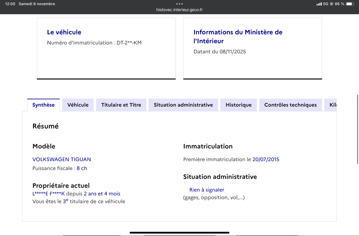 Volkswagen Tiguan d'occasion