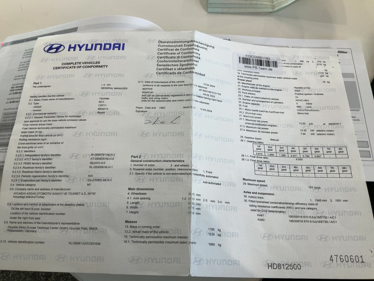 Hyundai Bayon d'occasion