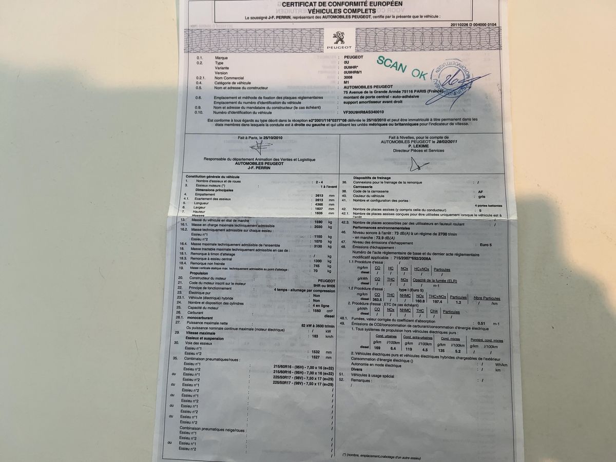 Peugeot 3008 d'occasion