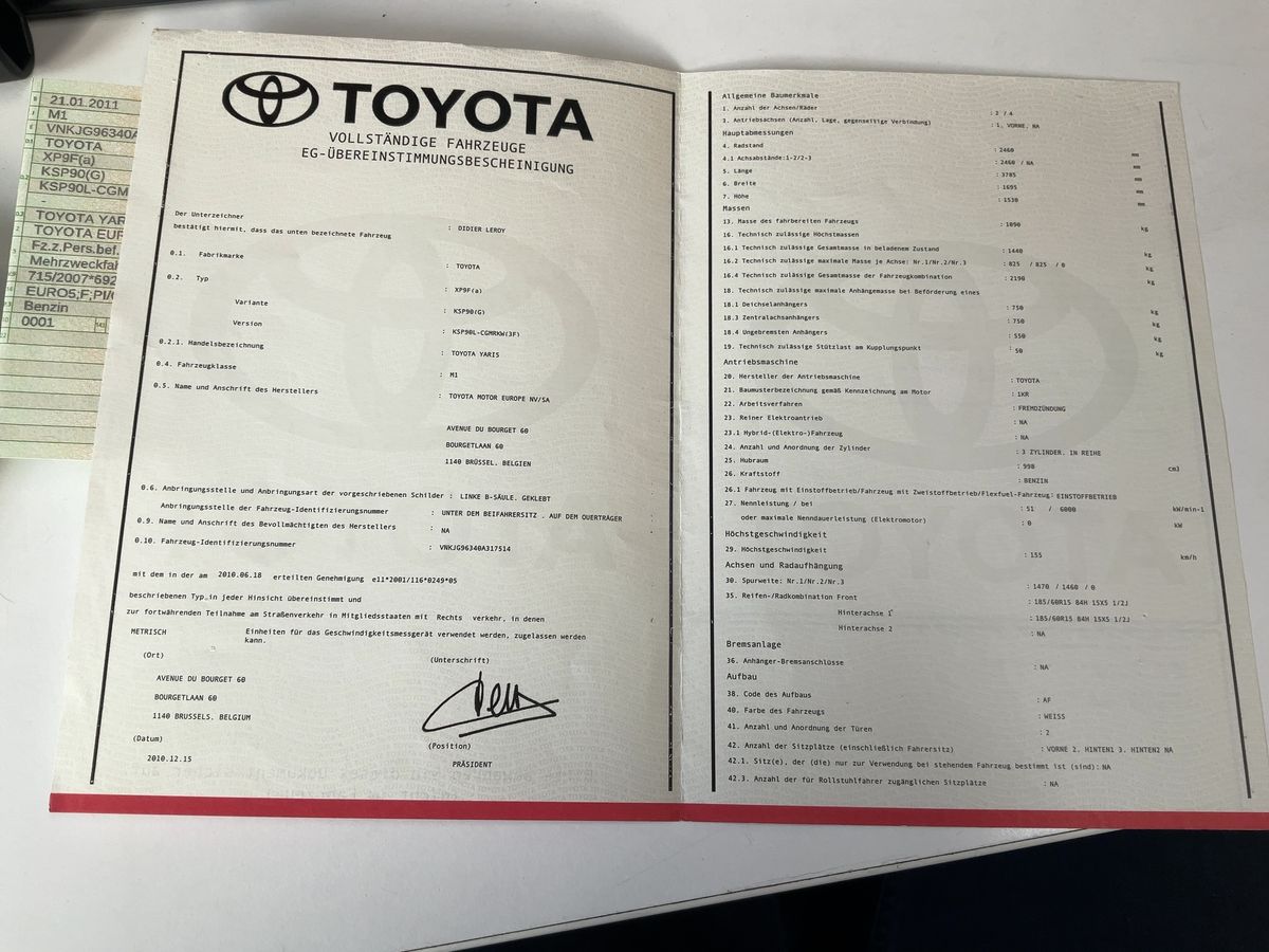 Toyota Yaris d'occasion