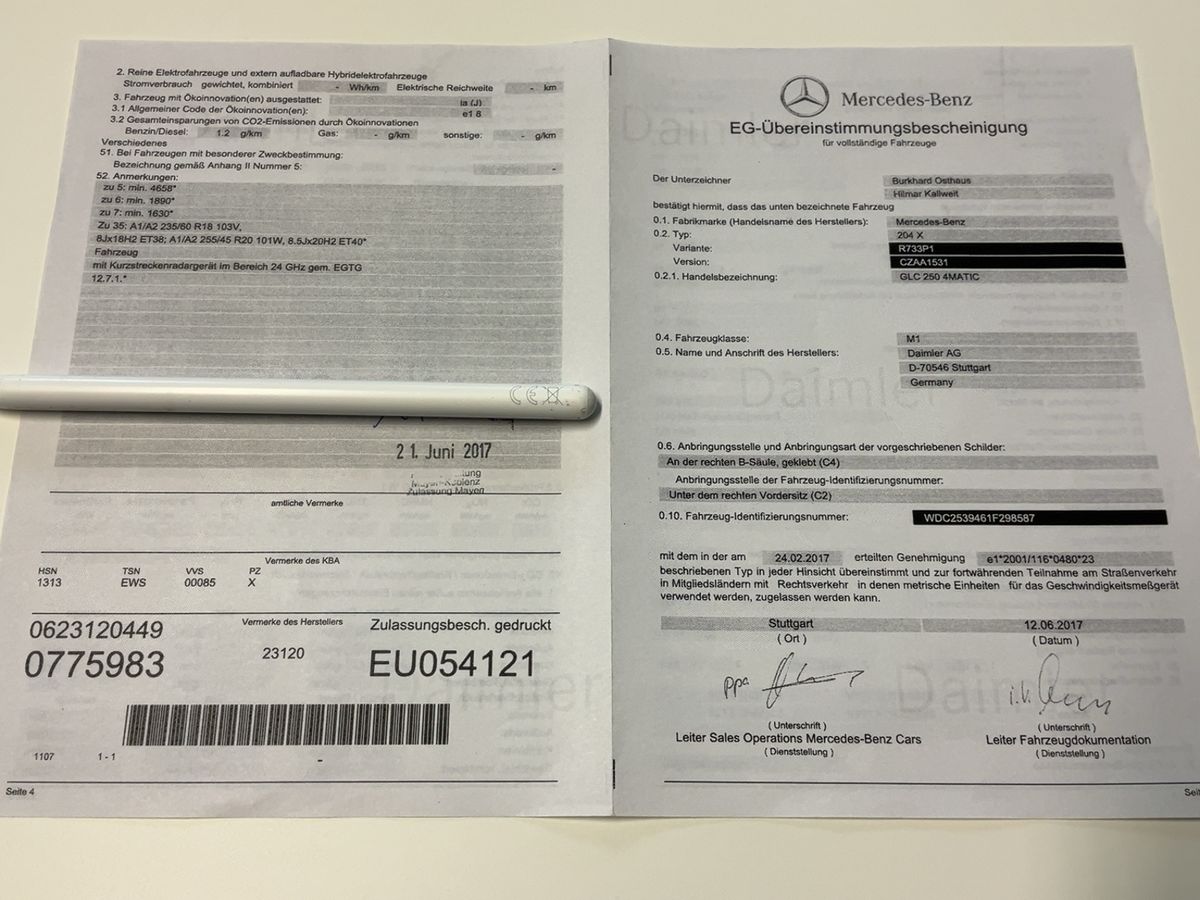 Mercedes-Benz GLC-Klasse d'occasion