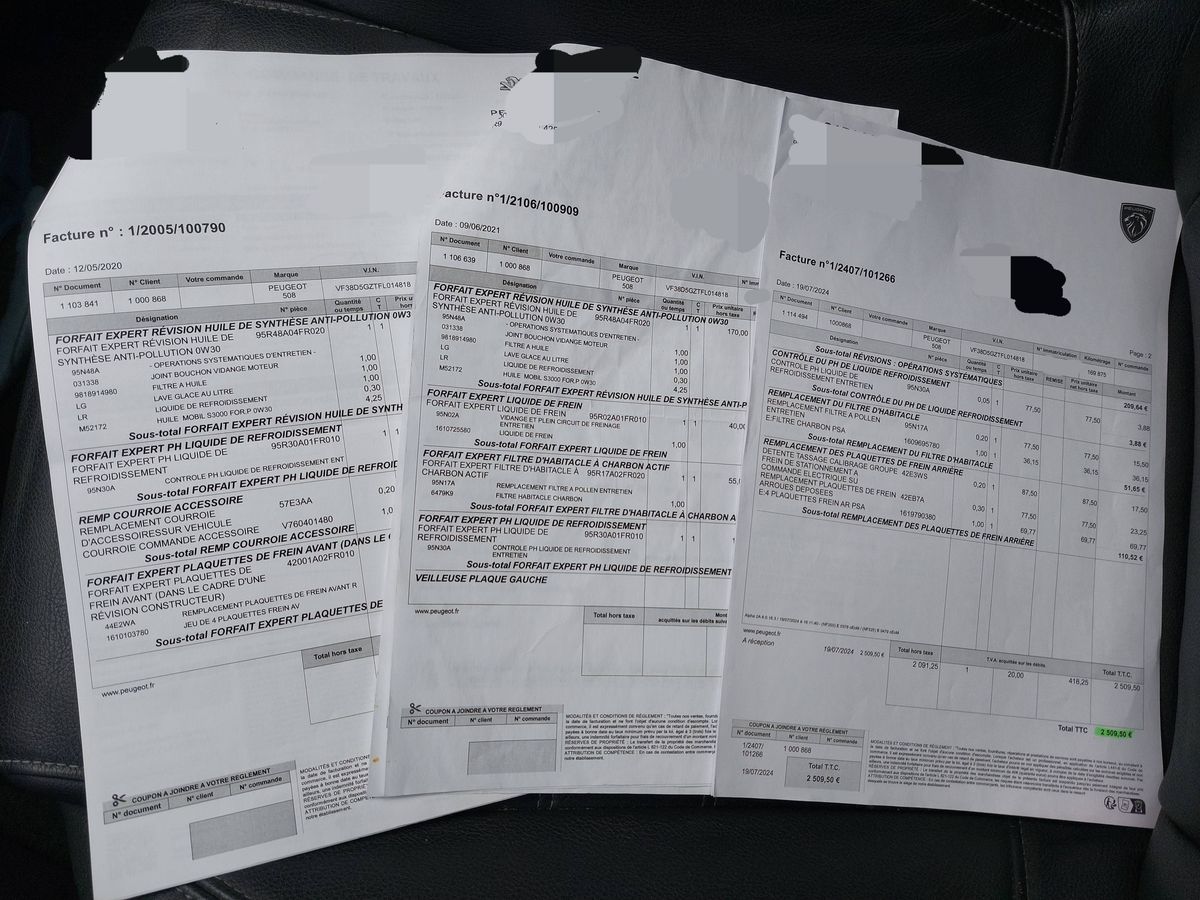 Peugeot 508 d'occasion