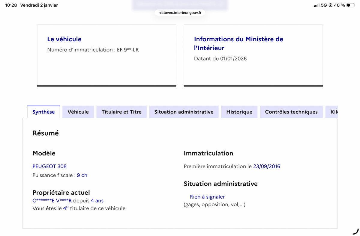 Peugeot 308 d'occasion