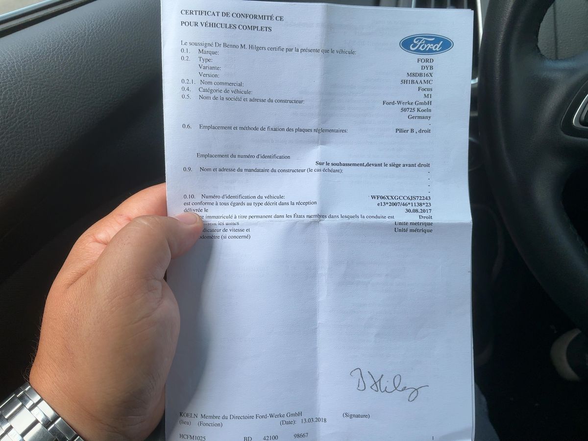 Ford Focus d'occasion