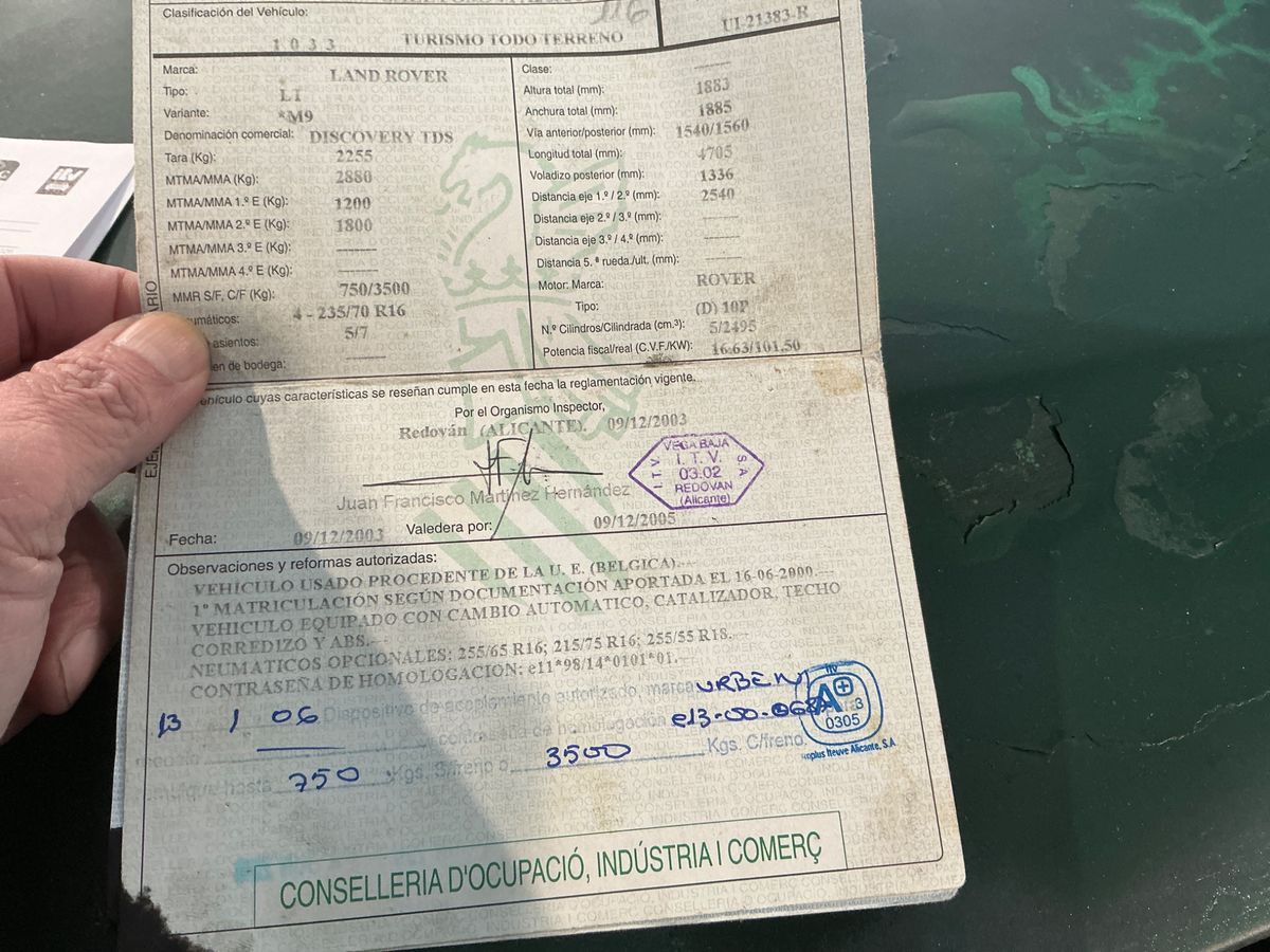 Land Rover Discovery 2.5 Turbodiesel TD5